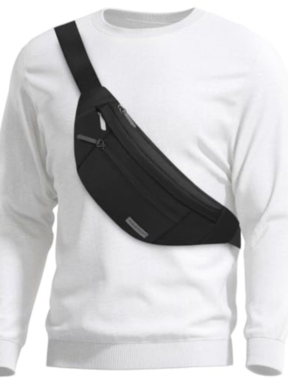 Large Capacity Waist Pack Sling Bag for Travel Hiking Running